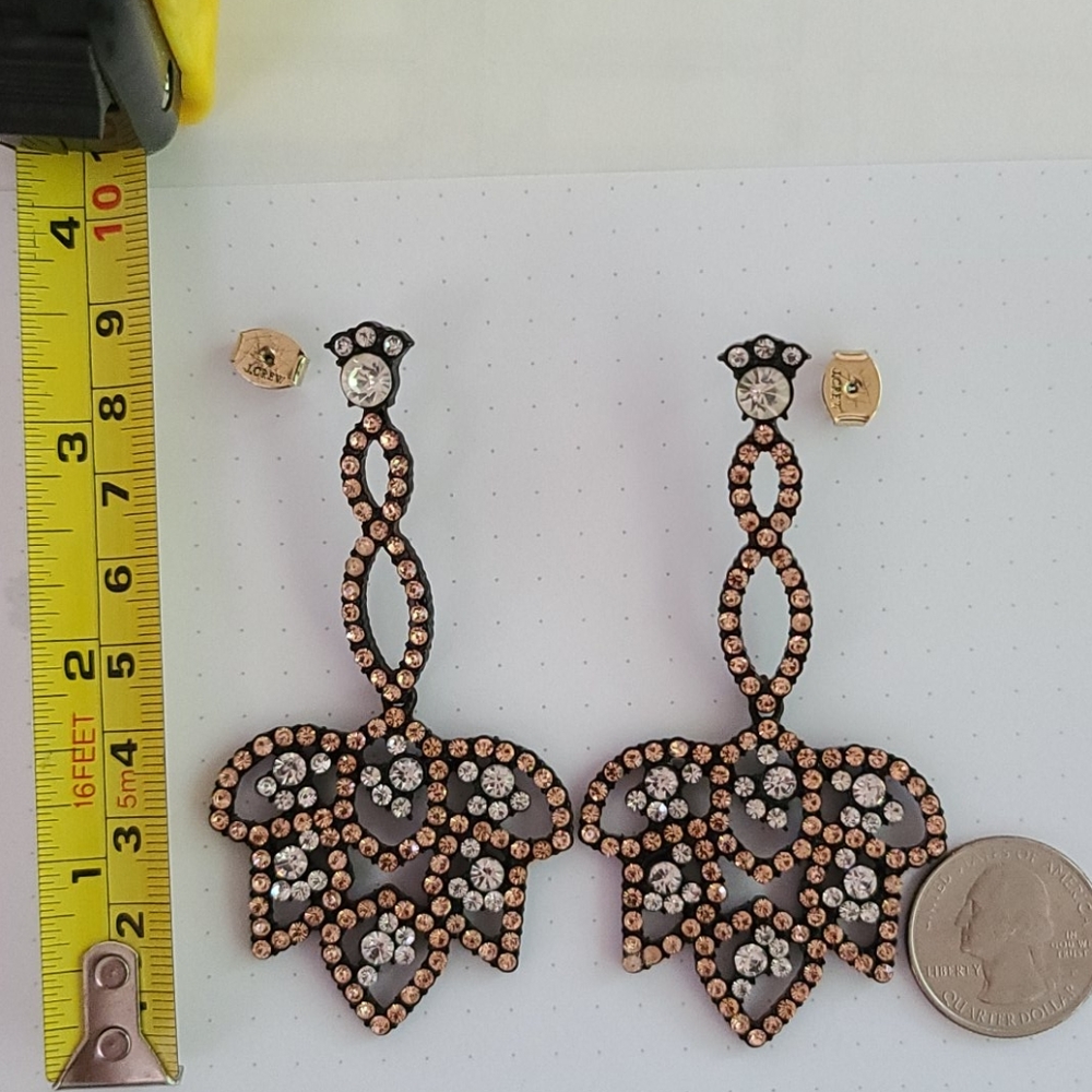 J. Crew Lotus Blossom Earrings